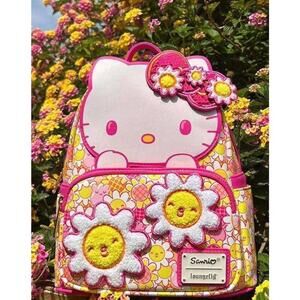 Loungefly Sanrio Hello Kitty Floral Backpack